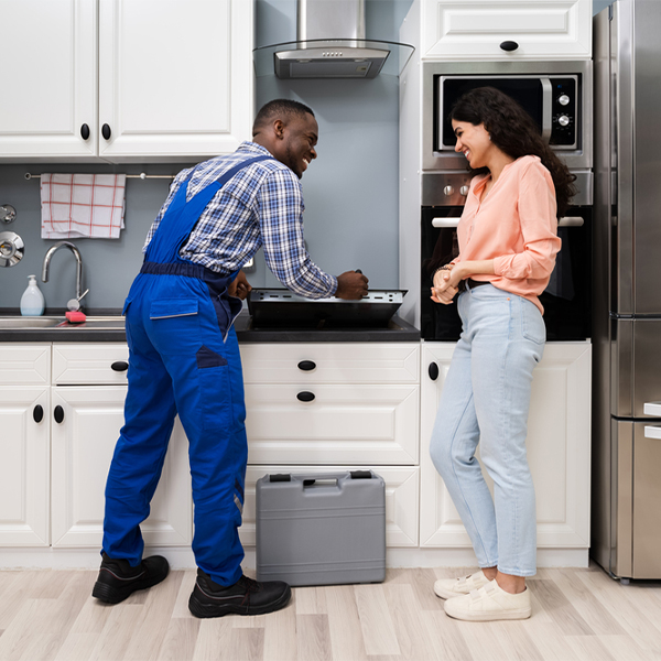 what kind of warranty do you offer on your cooktop repair services in Adair County Iowa